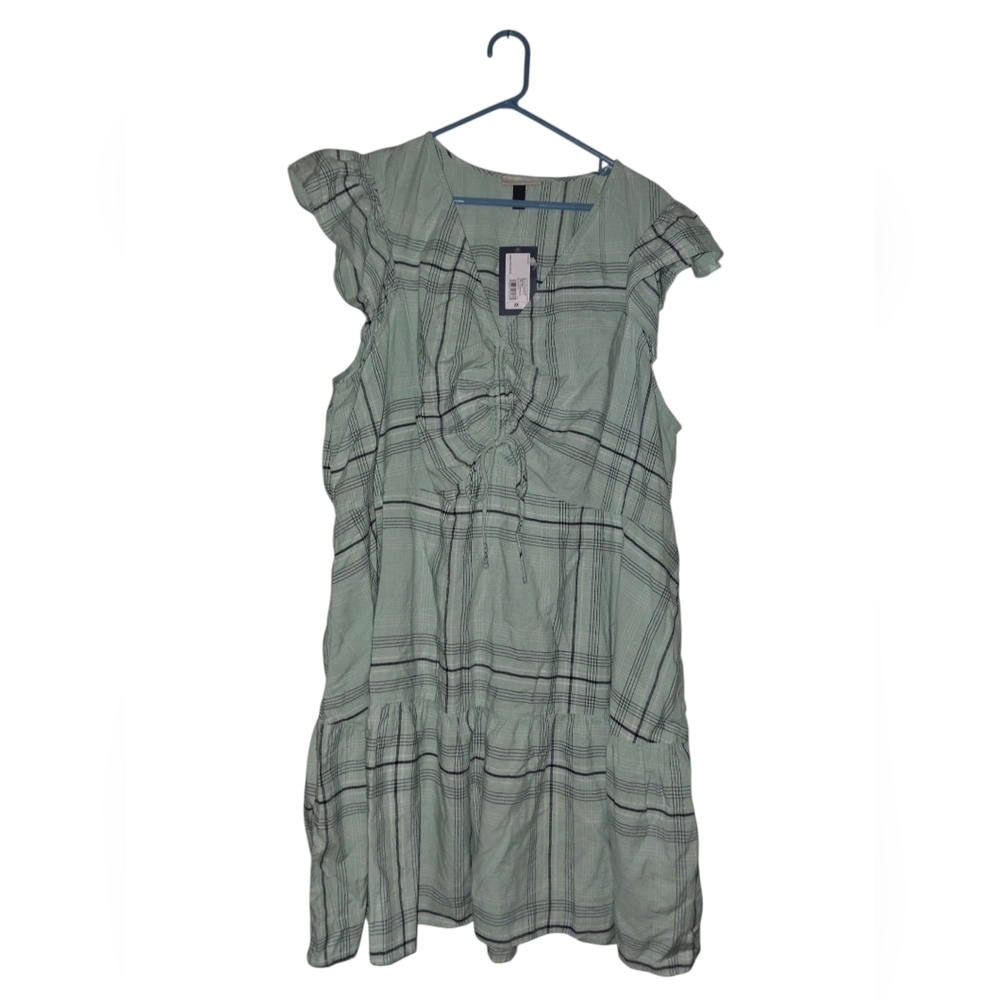 Universal Thread Green Cap Sleeve Sundress, Size 2x, NWT!!!